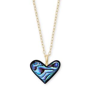 NWT Kendra Scott Poppy Long Abalone